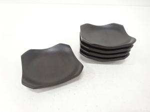 木地　茶托　5客揃